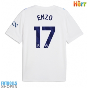 Billiga Manchester City Enzo Fernandez #17 Tredjeställ 2026-27 Kortärmad